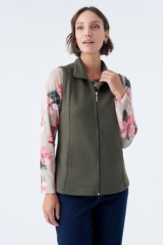 QUILTED GILET FATIGUE