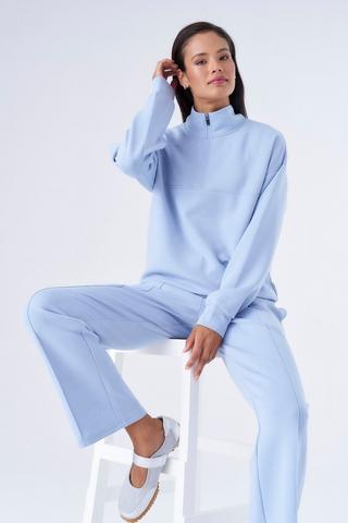 ULTRA SOFT TRACK PANTS BLUE