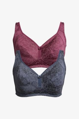 2PK NON WIRE NON PADDED BRA