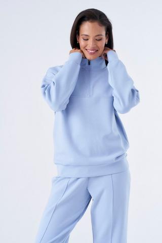 ULTRA SOFT TRACK TOP BLUE
