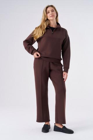 ULTRA SOFT TRACK PANTS BROWN