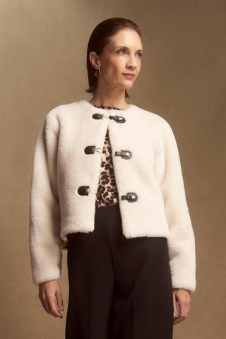 FAUX FUR JACKET