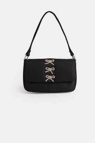 BLACK BOW BAG