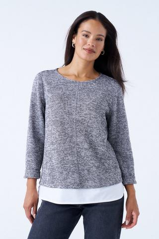 TEXTURE TWOFER TOP
