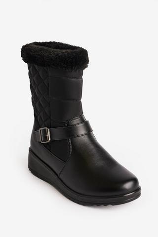 NYLON BOOTS BLACK