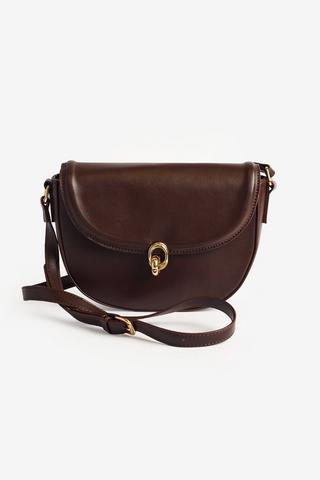 CROSSBODY BAG CHOCOLATE BROWN