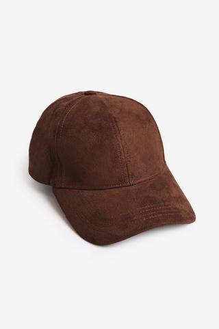 SUEDE CHOC CAP