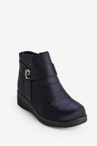 NYLON BOOTS NAVY - Pierre Cardin