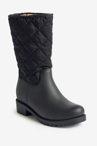 NYLON BOOTS BLACK