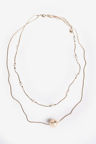 PEARL PENDANT NECKLACE