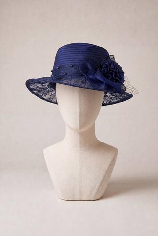 FORMAL HAT BLUE
