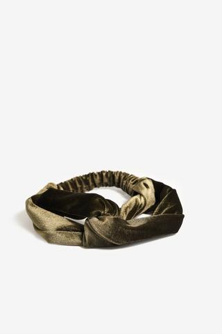 VELOUR HAIR BAND FATIGUE