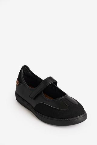 MARY JANE SNEAKERS BLACK - Pierre Cardin
