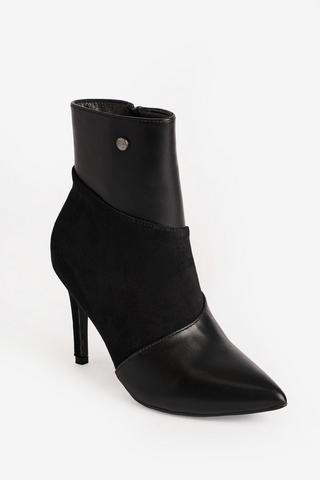 STILETTO BOOTS BLACK - Footwork