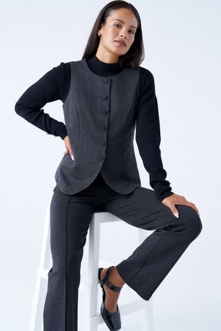 PONTE WIDELEG PANTS