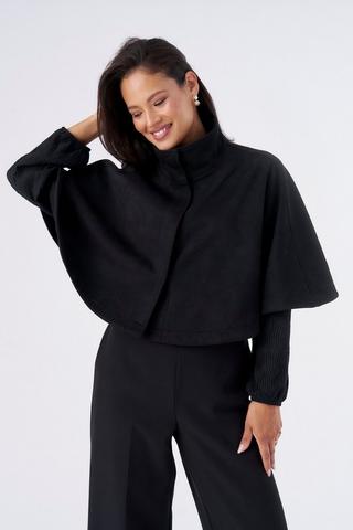 HEAVY WEIGHT SUEDE FEEL WRAP BLACK