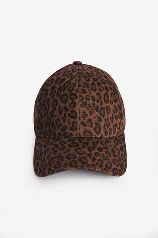 ANIMAL PRINT PEAK CAP