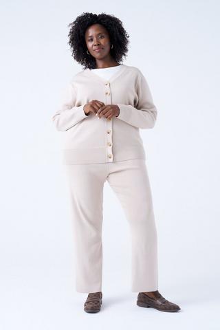 KNIT PANT STONE