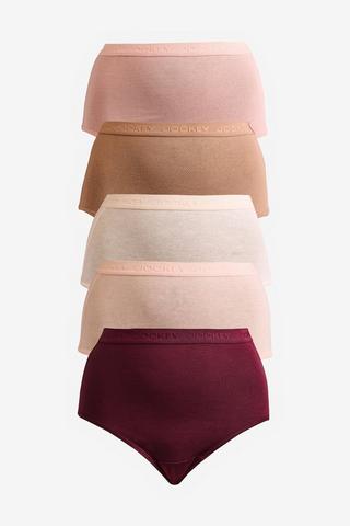5 PACK FULL BRIEF PANTIES - Jockey