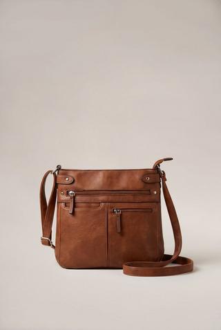 CROSSBODY BAG TAN