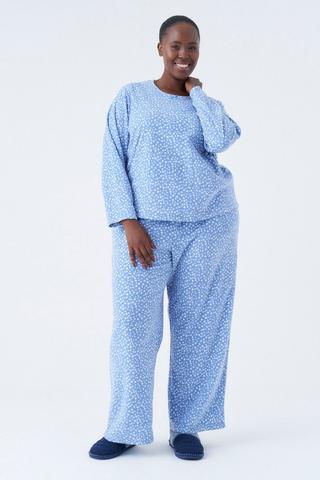 BLUE SPOT PRINT SLEEP SET