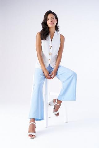 ANTIK WIDELEG PANTS BLUE