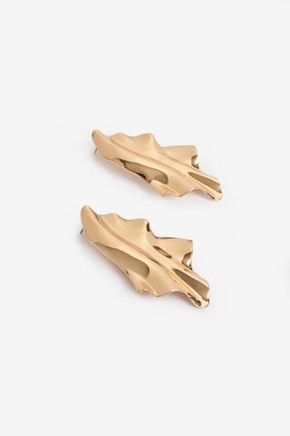 GOLD ABSTRACT EARRINGS
