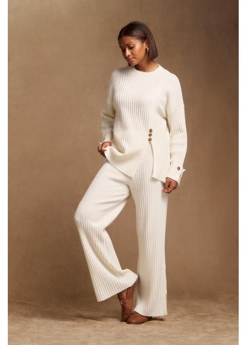 KNIT PULLOVER CREAM | MILADYS