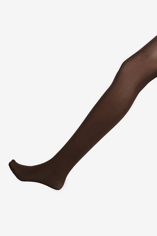 2 PACK OPAQUE STOCKINGS BROWN