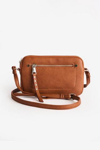 CROSSBODY BAG TAN