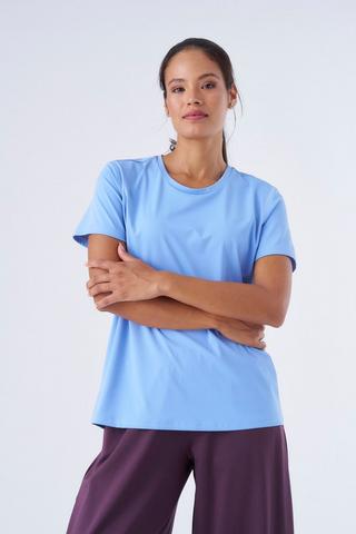 SHORT SLEEVE GYM TEE BLUE