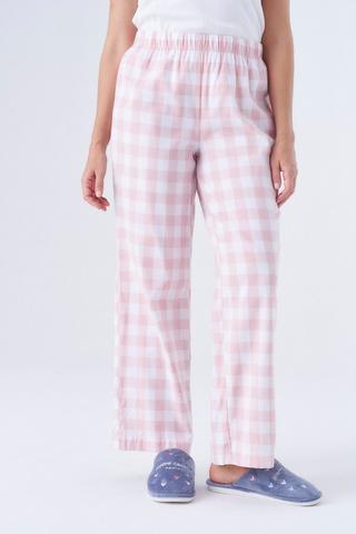 CHECK SLEEP PANTS