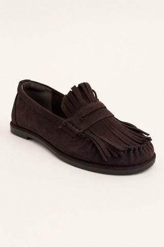 WONDERFIT CHOC BROWN LOAFER
