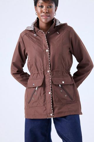 UTILITY JACKET CHOCOLATE