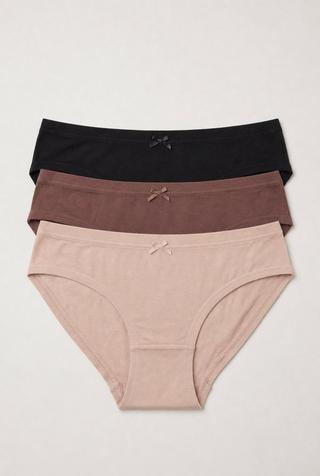 3 PACK BIKINI BAMBOO PANTIES