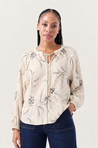 PEASANT BOHO TOP