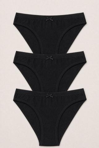 3 PACK BRAZILIAN COTTON PANTIES