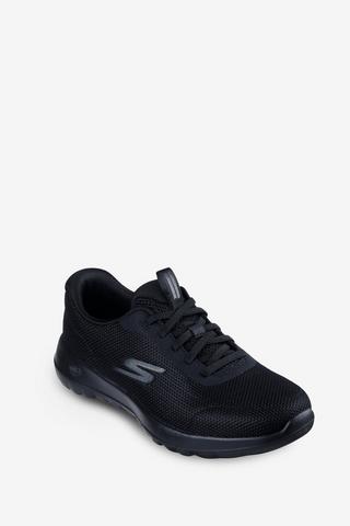 SKECHERS BLACK LACE UP SNEAKER