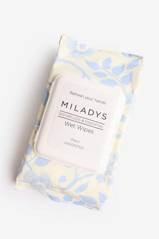 WET WIPES BLUE FLORAL
