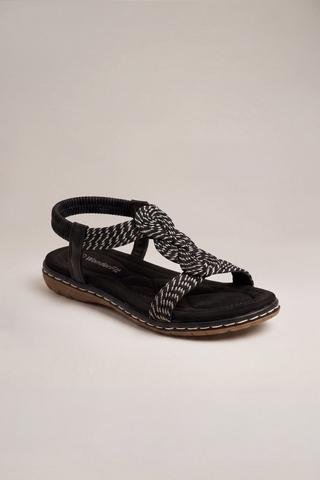 WONDERFIT ELASTIC BACK SANDAL