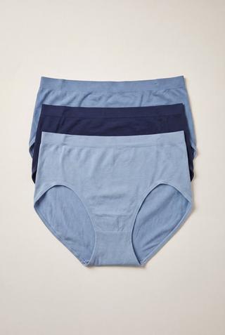 3 PACK HIGH CUT PANTIES