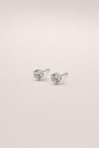 DIAMANTE STUD EARRINGS