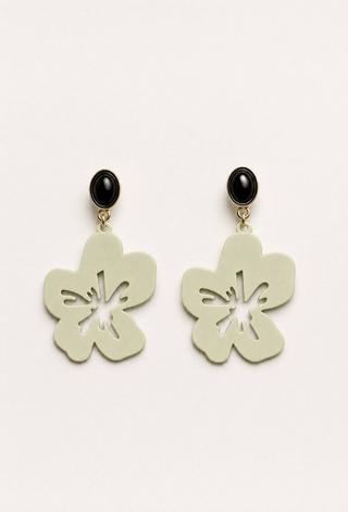 TROPICAL FLOWER DROP EARRINGS