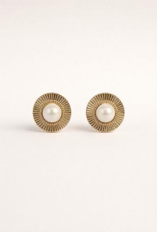 PEARL STUD EARRINGS