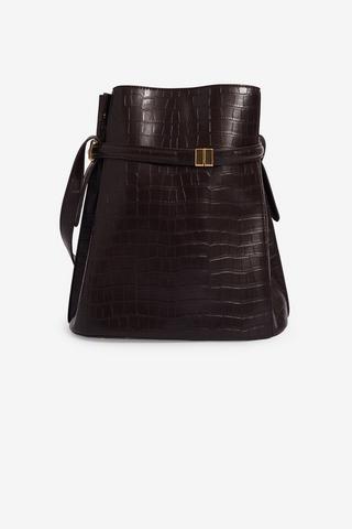 BUCKET BAG CHOC