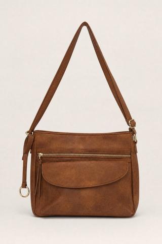 CROSSBODY BAG TAN