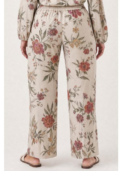 FLORAL PRINT PANTS | MILADYS