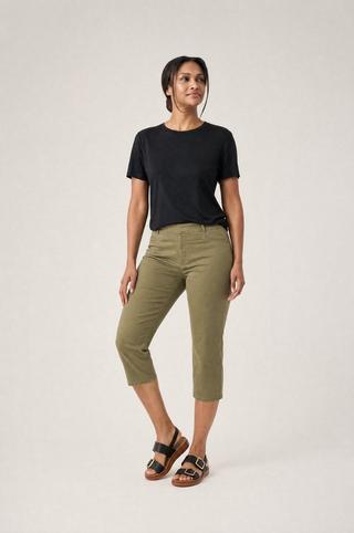 PULL ON TWILL CROP FATIGUE