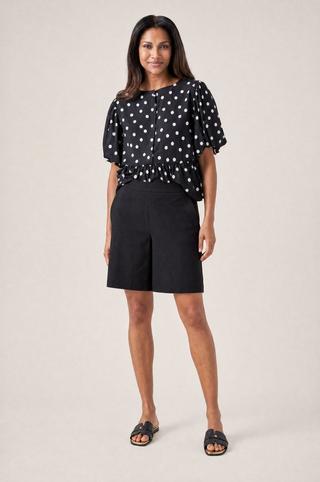 BENGALINE SHORTS BLACK