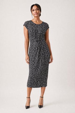 ALINE DRESS MONOCHROME SPOT